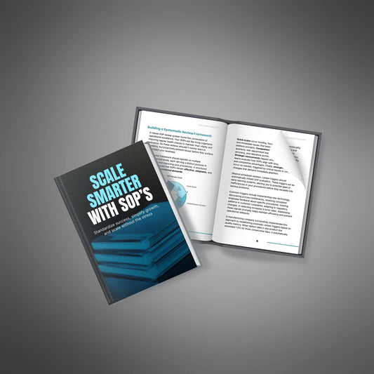 Scale Smarter with SOPs - Ebook