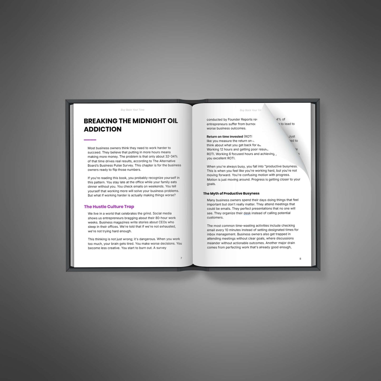 Buy Back Your Time - Ebook